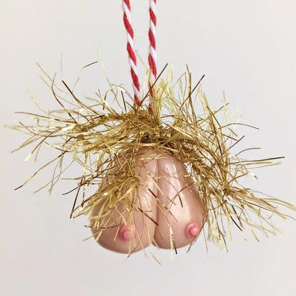 ✨Hairy Grinchy ball balls Christmas Ornament
