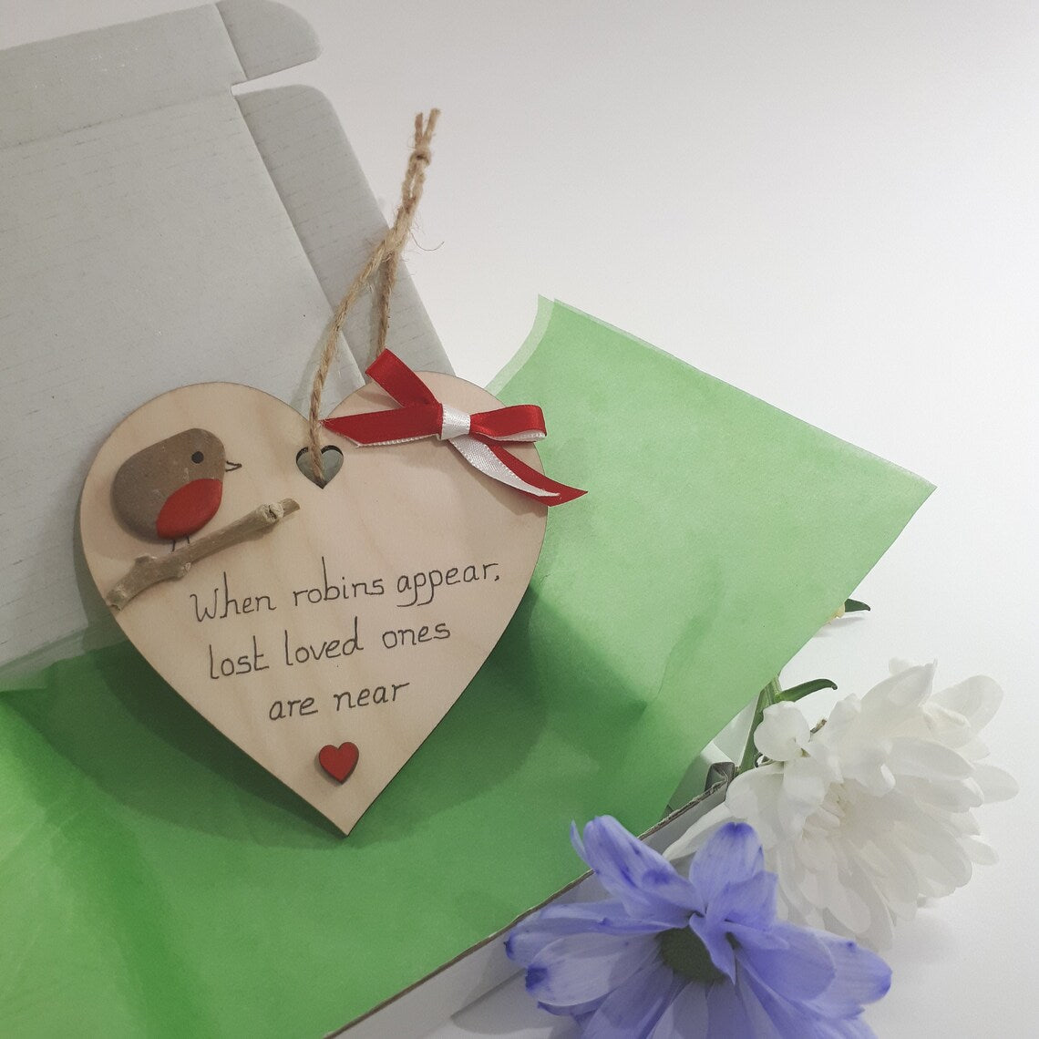 ✨Wooden Heart Decoration❤